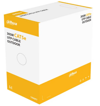 Кабель вита пара Hikvision U/UTP Cat 5e PE 4 х 2 х 0.50 (DH-PFM920-5EU) H00000482655 фото