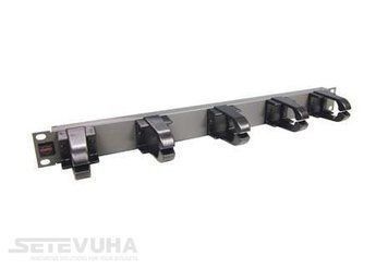 Кабельний організатор Molex Односторонній Горизонтальний 1U (25.B016G) H00000016715 фото