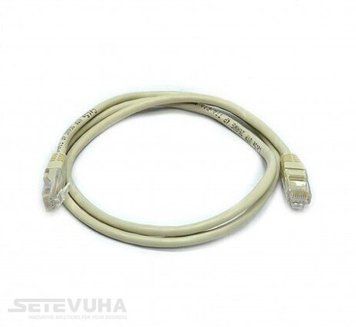 Патч корд Kingda UTP Cat. 5e 7 м PVC Сірий (PAUT3700) H00000002713 фото