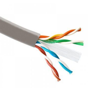 Кабель витая пара Atcom UTP Cat 6 PVC 4 х 2 х 0.51 (Atcom_14377) H00000272882 фото