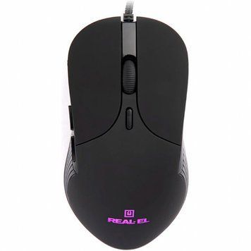 Мышь REAL-EL проводная игровая (EL123200031) H00000076729 фото