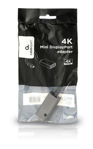 Адаптер-перехідник Cablexpert (A-mDPM-DPF4K-01) H00000179704 фото