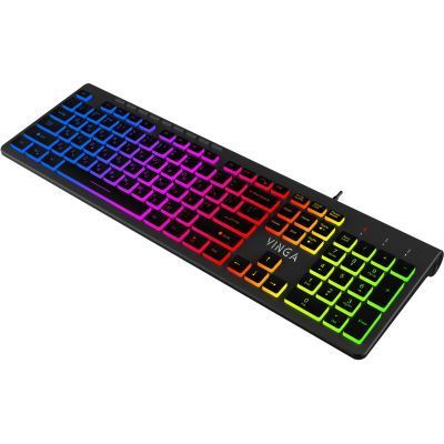 Клавіатура Vinga провідна (KB-460 Black) H00000176643 фото