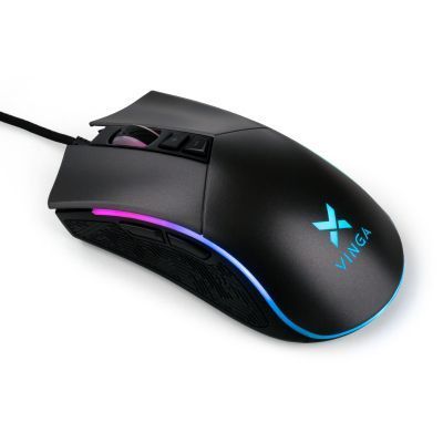 Мышь Vinga проводная игровая (MSG-201 Black) H00000177240 фото
