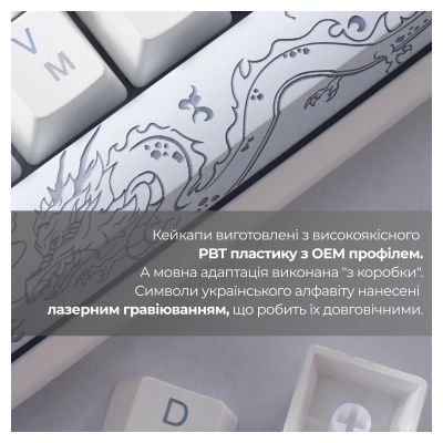 Клавиатура Ducky (DKON2167ST-BUAPXPWWWSC1) H00000497708 фото
