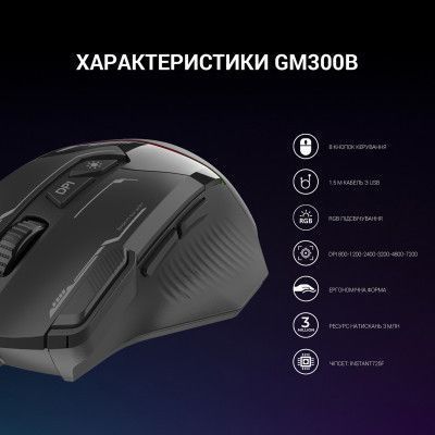 Мышь GamePro (GM300B) H00000456985 фото