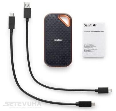 SSD диск SanDisk Extreme PRO-1 2ТБ USB Type-C Portable 3D NAND TLC (SDSSDE81-2T00-G25) H00000044074 фото