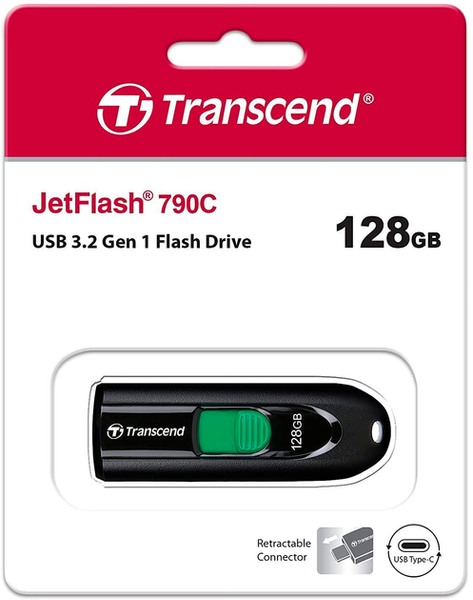 Флеш память USB Transcend (TS128GJF790C) H00000410222 фото