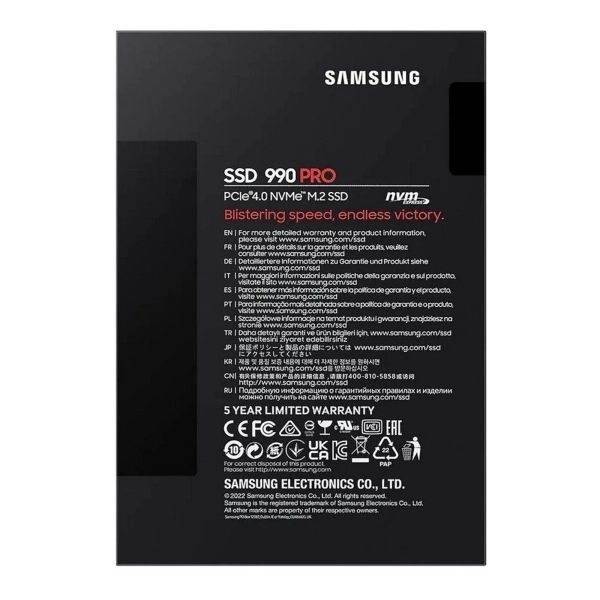 SSD диск Samsung (MZ-V9P4T0CW) H00000410248 фото