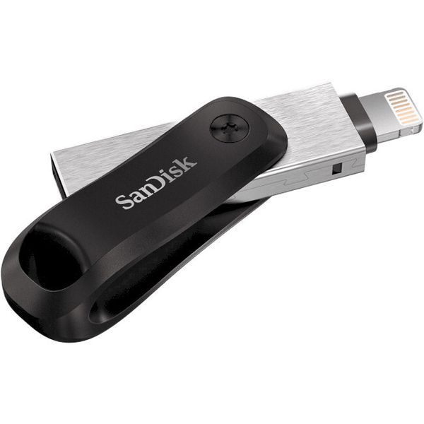 Флеш память USB SanDisk iXpand Go 128ГБ USB 3.2 Lightning (SDIX60N-128G-GN6NE) H00000052753 фото