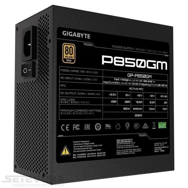 Блок живлення Gigabyte (GP-P850GM) H00000042361 фото