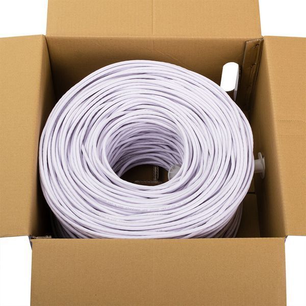 Кабель витая пара Atcom UTP Cat 6 PVC 4 х 2 х 0.51 (Atcom_14377) H00000272882 фото