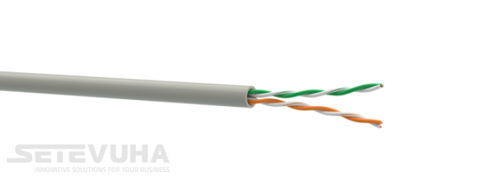 Кабель витая пара OK-Net UTP Cat 5 PVC 2 х 2 х 0,50 (49275m500) H00000011577 фото