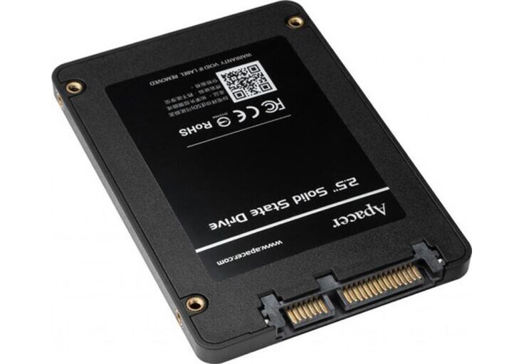 SSD диск Apacer AS350X 512ГБ SATA III 2.5" 3D NAND (AP512GAS350XR-1) H00000060860 фото