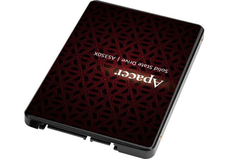 SSD диск Apacer AS350X 512ГБ SATA III 2.5" 3D NAND (AP512GAS350XR-1) H00000060860 фото