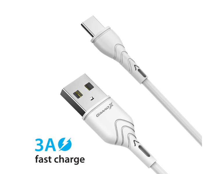 Кабель Grand-X USB Type C - USB Type C 1 м (PC-03W) H00000204163 фото