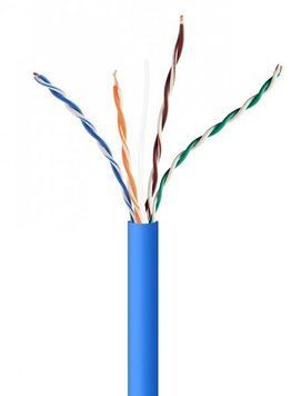 Кабель витая пара Cablexpert UTP Cat 5e PVC 4 х 2 (UPC-5004E-SOL-B) H00000272916 фото