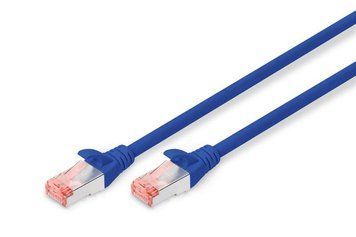 Патч корд DIGITUS S/FTP Cat. 6 1 м LSZH Синій (DK-1644-010/B) H00000159895 фото
