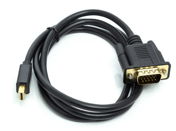 Кабель PowerPlant Mini DisplayPort - VGA 1 м (CA911998) H00000106466 фото