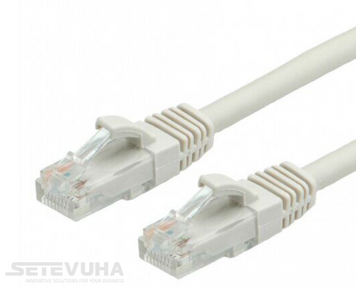 Патч корд Corning UTP Cat. 6a 3 м LSZH Сірий (UU001126117) H00000030866 фото