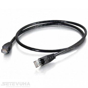 Патч корд Ritar UTP Cat. 5e 3 м PVC Чорний (PCR-CCA/3Bk) H00000037858 фото