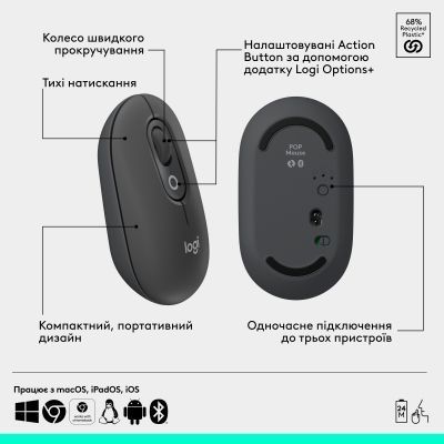 Клавиатура + мышь Logitech (920-013156) H00000457583 фото