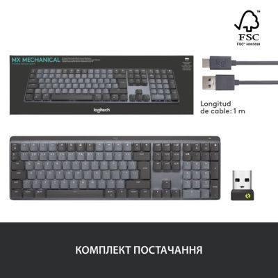 Клавіатура Logitech бездротова (920-010757) H00000239394 фото