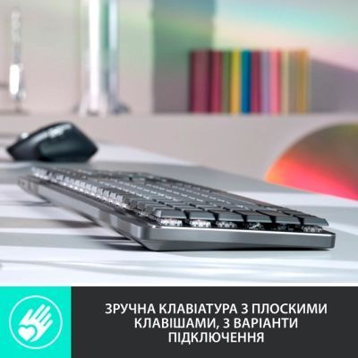 Клавіатура Logitech бездротова (920-010757) H00000239394 фото