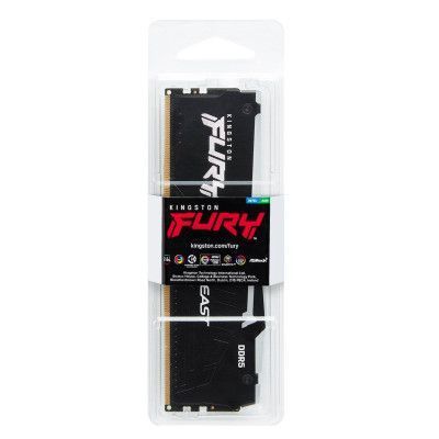 Оперативна пам'ять Kingston Fury Beast RGB DIMM DDR5 16ГБ (KF556C40BBA-16) H00000243533 фото