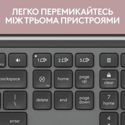 Клавіатура + миша Logitech (920-012490) H00000457479 фото