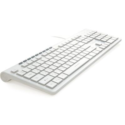Клавіатура Vinga провідна (KB-460 White) H00000176644 фото