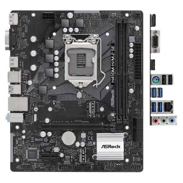 Материнская плата ASRock (H410M-H/M.2 SE) H00000446116 фото