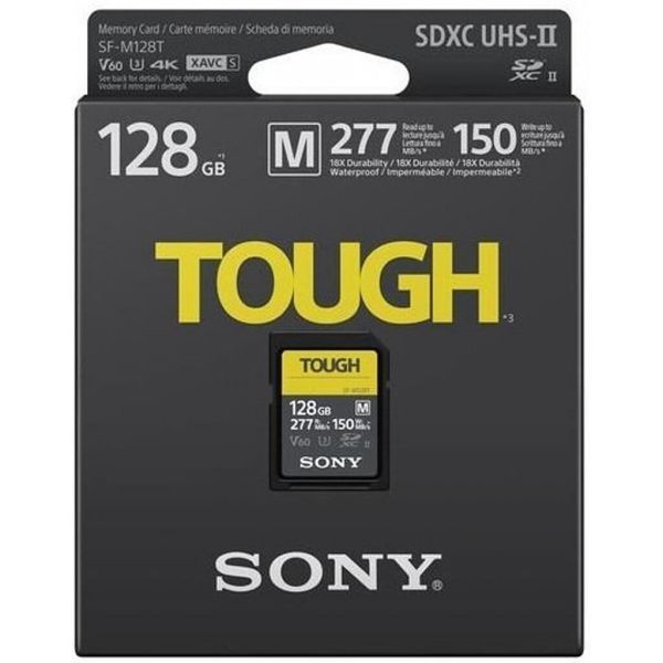 Карта пам'яті Sony TOUGH SD 128ГБ (SFM128T.SYM) H00000045700 фото