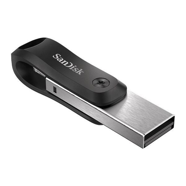 Флеш память USB SanDisk iXpand Go 256ГБ USB 3.2 Lightning (SDIX60N-256G-GN6NE) H00000052754 фото
