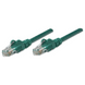 Патч-корд Intellinet UTP Cat. 5e 0.5 м PVC Зелений (318167) H00000278295 фото
