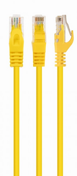 Патч корд Cablexpert UTP Cat. 6 5 м PVC Жовтий (PP6U-5M/Y) H00000348021 фото