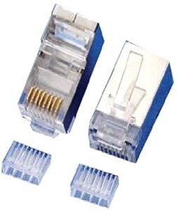 Коннектор RJ-45 Merlion Cat 6 FTP/STP (Экранированный) 50 шт (RJ45ML-2-50-CAT6-FTP) H00000165997 фото