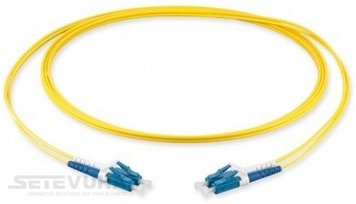 Патч-корд оптичний Corning LC-LC UPC SM Duplex 3м (040402R5Z20003M) H00000014169 фото
