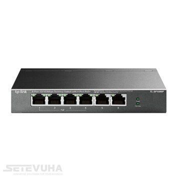 Комутатор TP-Link PoE (TL-SF1006P) H00000031335 фото
