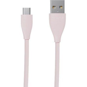 Кабель Maxxter USB Type A - Micro-USB 1 м USB 2.0 (UB-M-USB-01GP) H00000180125 фото