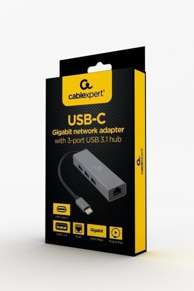 USB-хаб Cablexpert (A-CMU3-LAN-01) H00000312058 фото