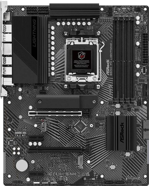 Материнская плата ASRock AM5 (B650 PG LIGHTNING) H00000312665 фото