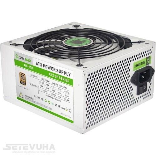 Блок питания GameMax (GP-550-White) H00000033058 фото