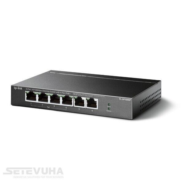 Комутатор TP-Link PoE (TL-SF1006P) H00000031335 фото