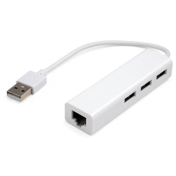 USB-хаб Vinga (VCP2H3USB2LANWH) H00000176948 фото