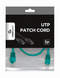 Патч корд Cablexpert UTP Cat. 5e 0.5 м PVC Зелений (PP12-0.5M/G) H00000174487 фото 2
