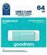 Флеш пам'ять USB GOODRAM UME3 Care 64ГБ USB 3.0 (UME3-0640CRR11) H00000129795 фото 1