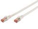 Патч корд DIGITUS S/FTP Cat. 6 2 м LSZH Білий (DK-1644-020/WH) H00000174671 фото