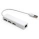 USB-хаб Vinga (VCP2H3USB2LANWH) H00000176948 фото 1
