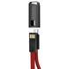 Кабель ColorWay USB Type A - Micro-USB 0.22 м (CW-CBUM022-RD) H00000204091 фото 2